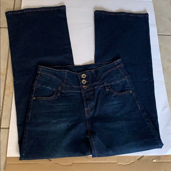 Denim - Yup Yuan high rise bell bottom jeans.